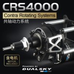 Koaxiales Doppelpropeller-Antriebs system DualSky CRS4000 für fern gesteuerte koaxiale Anti-Achsen-Kunstflug zeuge F3A